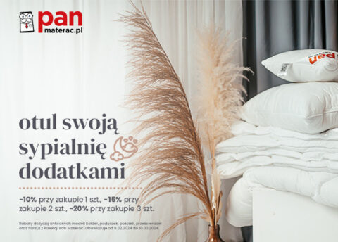 PROMOCJA W PAN MATERAC