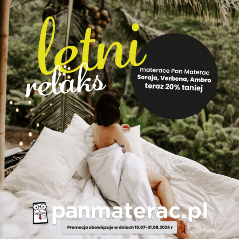 LETNIA PROMOCJA – Pan Materac