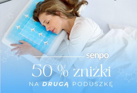 PROMOCJA w SENPO – druga poduszka -50%